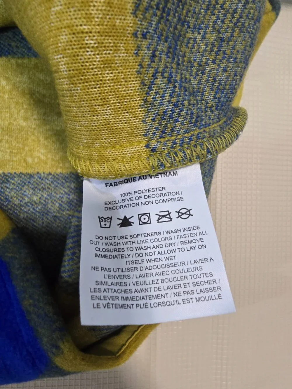 Nike SB Essential SkateShirt Jacket Flannel HV1421-405 Blue Yellow Plaid Mens M